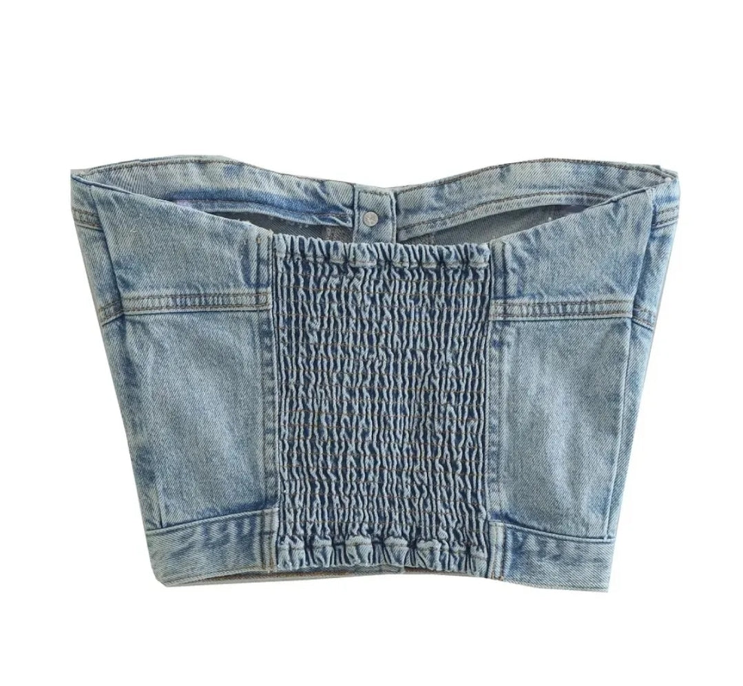 Denim Top